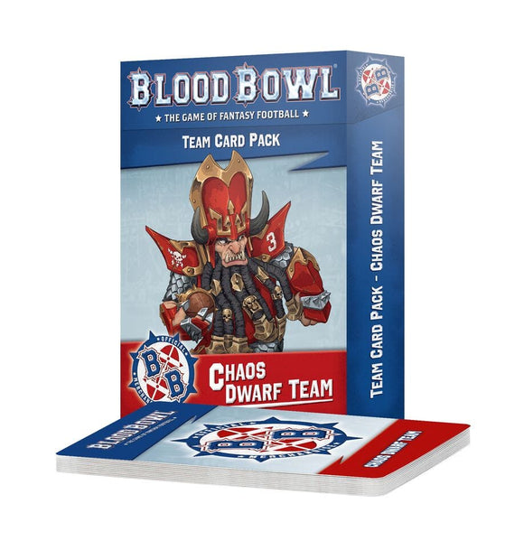 Blood Bowl: Chaos Dwarf Cards Blood Bowl Games Workshop 