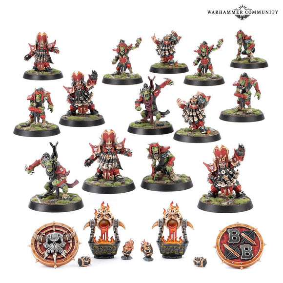 Blood Bowl: Chaos Dwarf Team - The Zharr-Naggrund Ziggurats Blood Bowl Games Workshop 