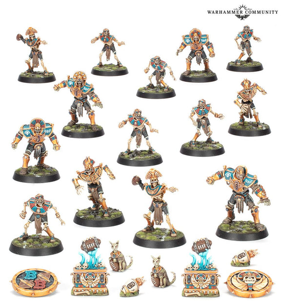 Blood Bowl: Tomb Kings Team - The Nehekhara Nightmares Blood Bowl Games Workshop 