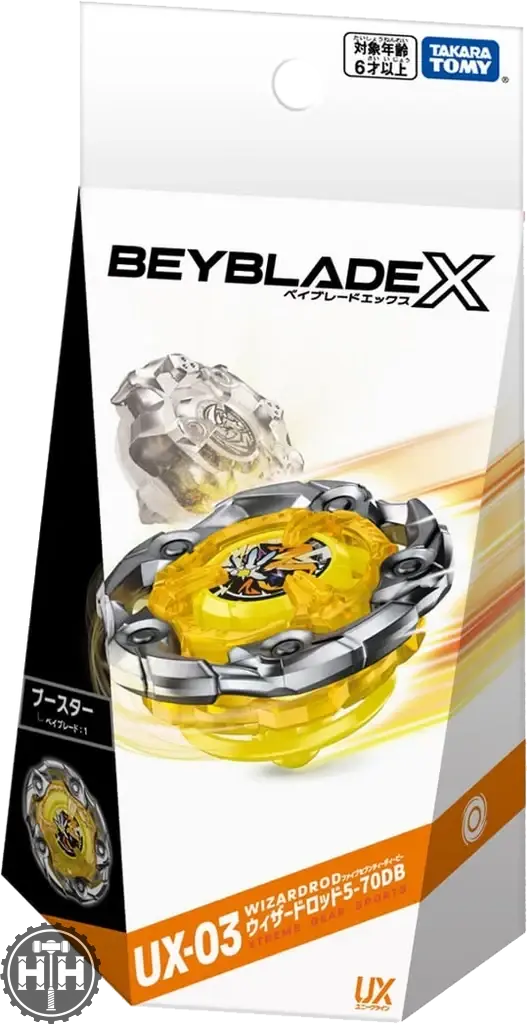 HammerHouse | Beyblade Booster Wizard Rod 5-70DB UX-03 by Takara