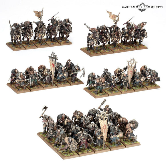 Chaos Marauders Army Reinforcement Set Warriors Of Chaos Games Workshop 