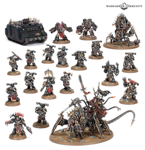 Chaos Space Marines: Hellforged Warband (2025) Chaos Space Marines Games Workshop 