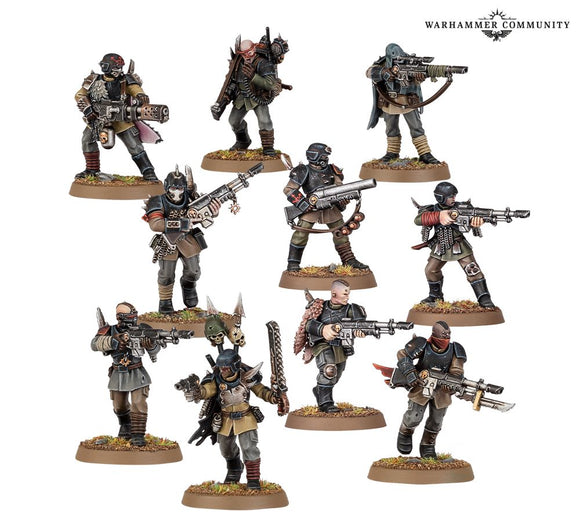 Chaos Space Marines: Traitor Guardsmen Squad Chaos Space Marines Games Workshop 
