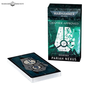 Chapter Approved: Pariah Nexus Misson Deck 40K Generic Games Workshop