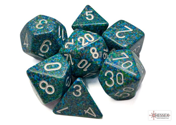 Chessex Speckled Sea Polyhedral 7-Dice Set 7-Die Set Chessex 