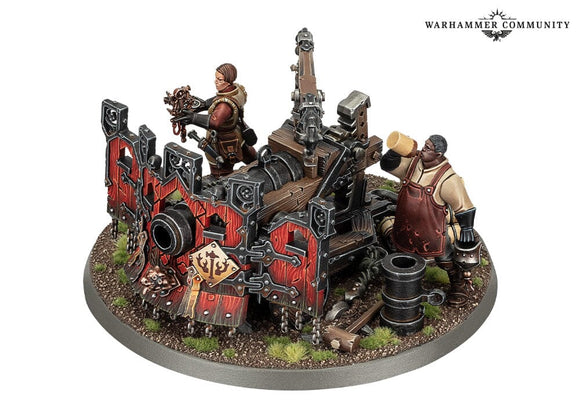 Cities of Sigmar: Ironweld Great Cannon Cities of Sigmar Games Workshop 