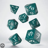 Q-Workshop: Classic RPG Stormy & white Dice Set Q-Workshop