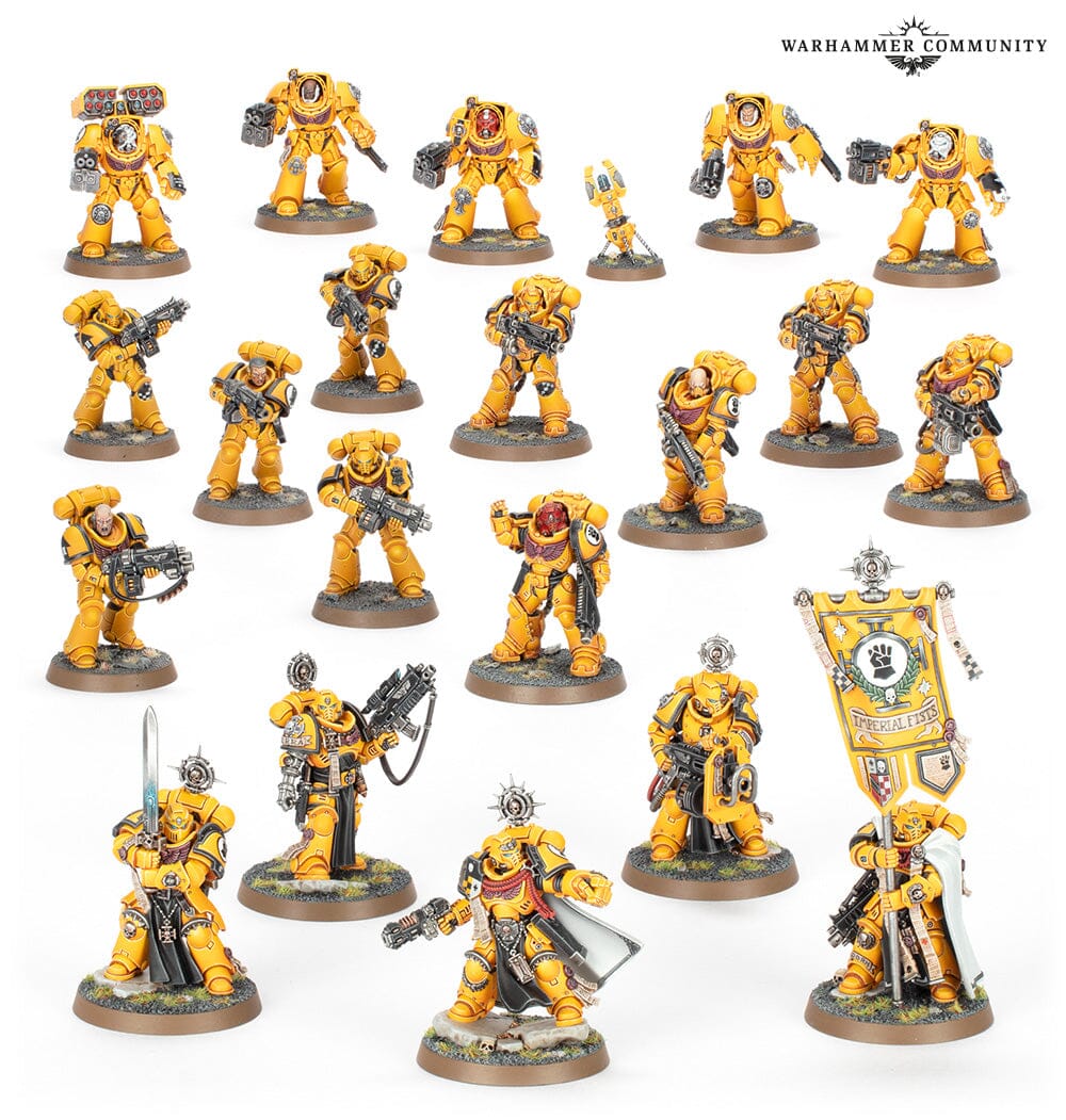 HammerHouse Combat Patrol Imperial Fists By Games Workshop At 261 hammerhouse-combat-patrol-imperial-fists-by-games-workshop-at-261