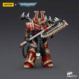 JoyToy World Eaters Khorne Berzerker with Eviscerator Chainaxe - JT00553