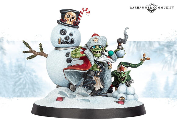 Da Red Gobbo's A-Bomb-Inable Snowman 40K Generic Games Workshop 