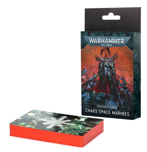 Datasheet Cards: Chaos Space Marine Chaos Space Marines Games Workshop 