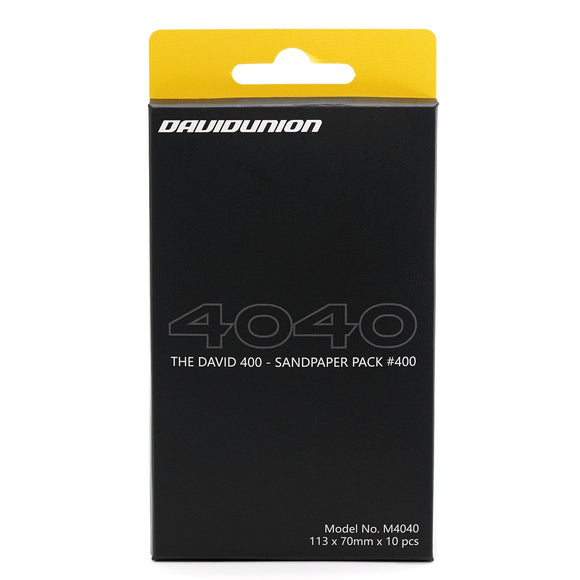 David Union Sandpaper Packet #400 (for D400) Sanding David Union