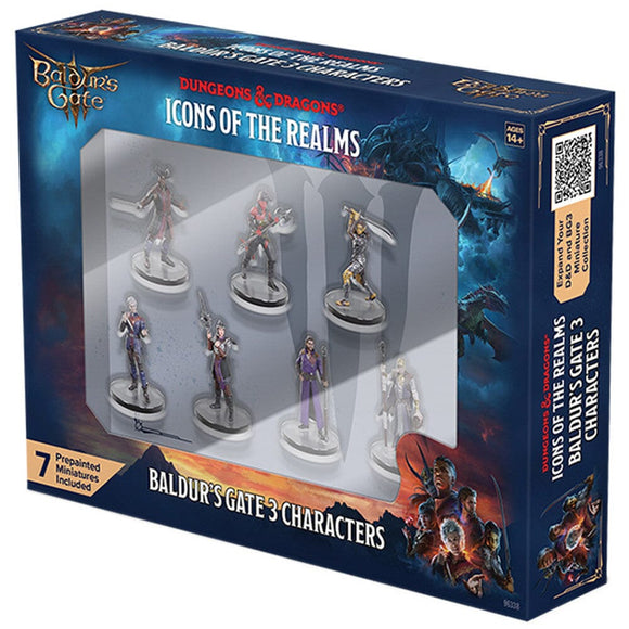 D&D Baldur's Gate 3 - Character Boxed Set D&D RPG Miniatures WizKids 