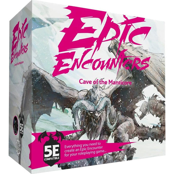 D&D Epic Encounters: Cave of the Manticore EpicEncounters Steamforged Games 