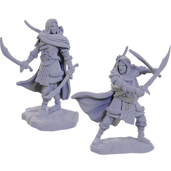 D&D Human Rangers D&D RPG Miniatures WizKids 