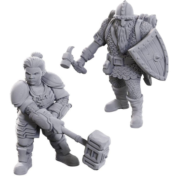 D&D Limited Edition 50th Anniversary - Dwarves D&D RPG Miniatures WizKids 