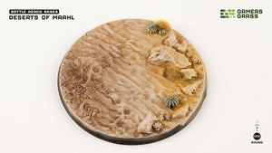 Deserts of Maahl Round 100mm (x1) Deserts of Maahl Bases Gamers Grass