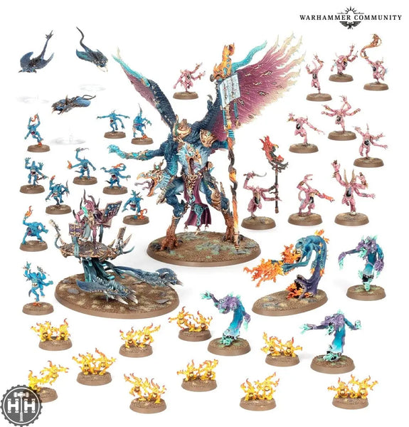 warhammer Disciples of Tzeentch ジャンクセット HammerHouse | Disciples Of Tzeentch: Warpflame Cavalcade by Games