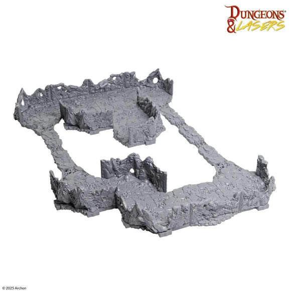 D&L: Half-Height Walls Spider Nest Dungeons & Lasers Archon Studios 