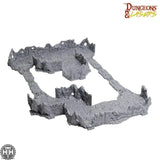 D&L: Half-Height Walls Spider Nest Dungeons & Lasers Archon Studios 