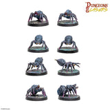 D&L: Miniatures Cave Spiders Dungeons & Lasers Archon Studios 
