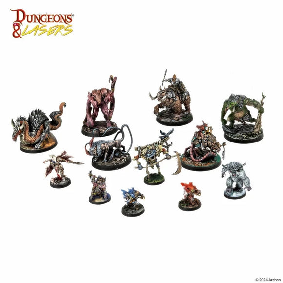 D&L: Miniatures Horrors Of Deuslair Dungeons & Lasers Archon Studios 