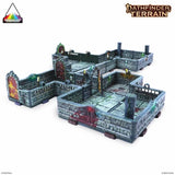 D&L: Prismacast Pathfinder Terrain: Abomination Vaults Pre-Painted Dungeons & Lasers Archon Studios 