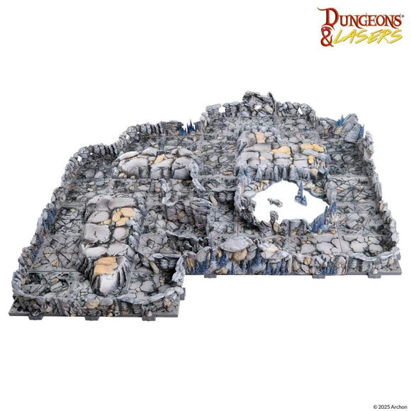 D&L: Prismacast Rocky Caves (Pre-Painted) Dungeons & Lasers Archon Studios 