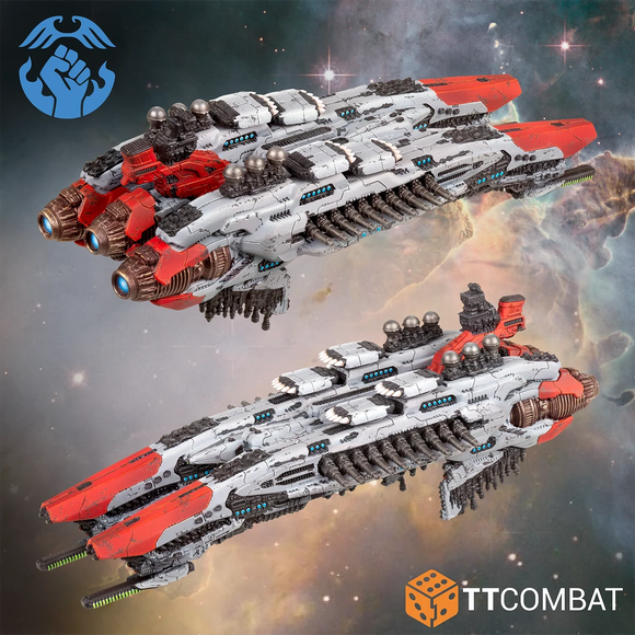 Dropfleet Commander: Resistance Battleship (2025) Dropfleet Commander TTCombat 