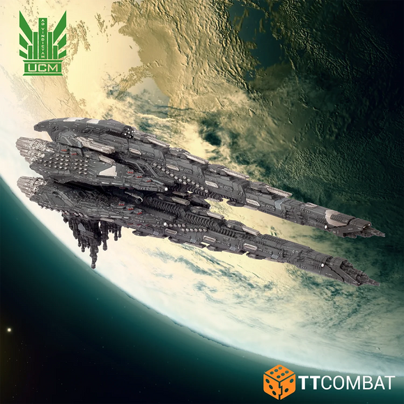 Dropfleet Commander: UCM Dreadnought (2025) Dropfleet Commander TTCombat 