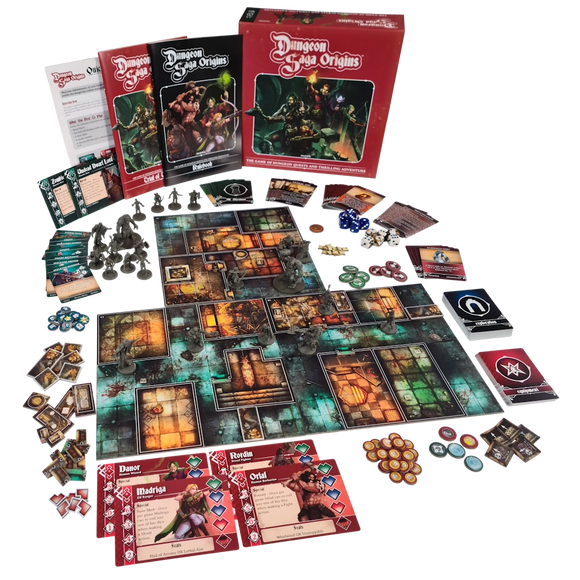 Dungeon Saga Origins: Core Game Board & Card Games Mantic Games 