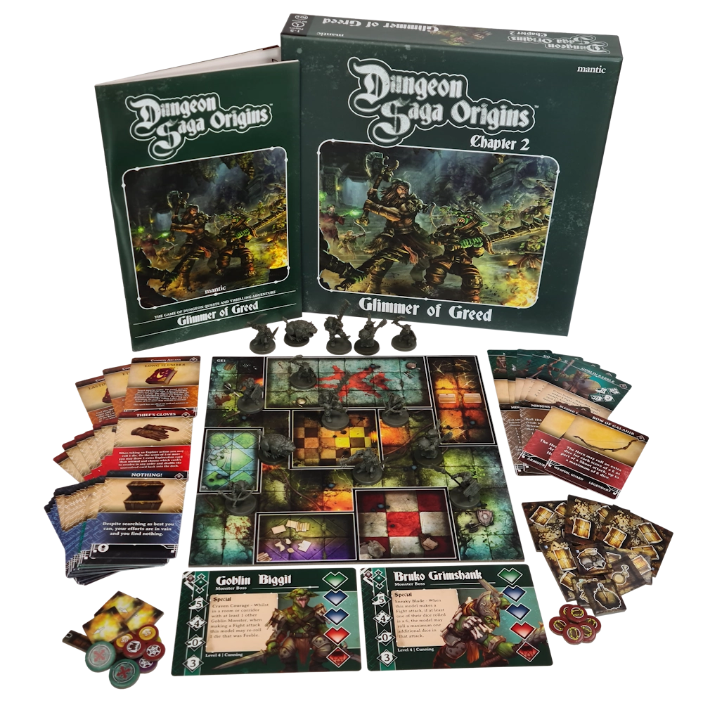 HammerHouse | Dungeon Saga Origins: Glimmer of Greed by Mantic Games at ...