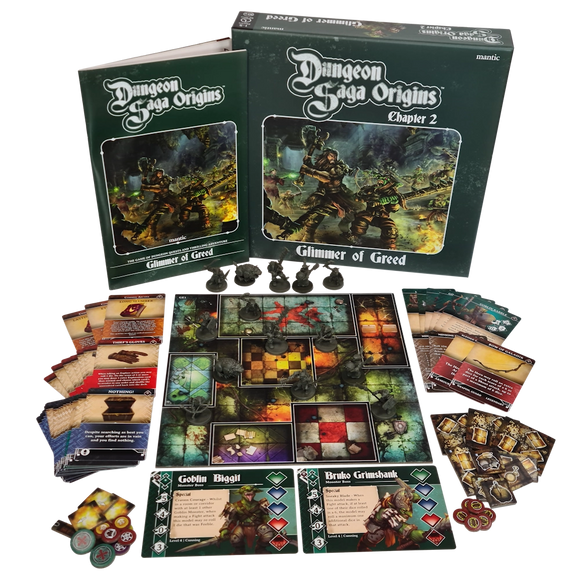 Dungeon Saga Origins: Glimmer of Greed Board & Card Games Mantic Games 