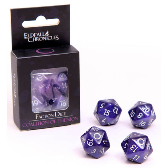 Eldfall Chronicles: Faction Dice - Coalition of Thenion Eldfall Chronicles Free Company 