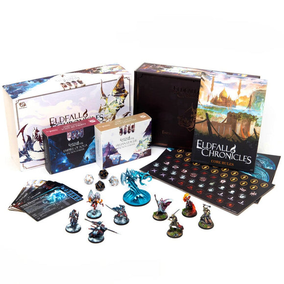 Eldfall Chronicles: Two-Player Starter Set - Empire of Soga vs Helian League Eldfall Chronicles - Starter Set Free Company 