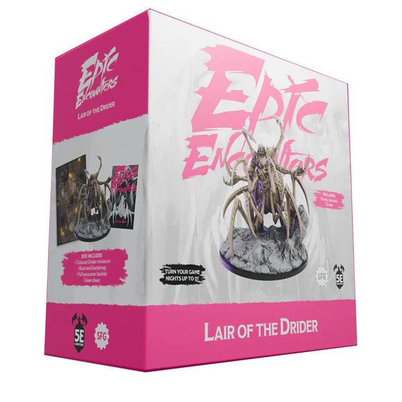 Epic Encounters: Lair of the Drider Epic Encounters Steamforged Games 