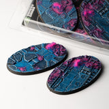 GamersGrass Alien Infestation Bases Oval 90mm (x2) GamersGrass