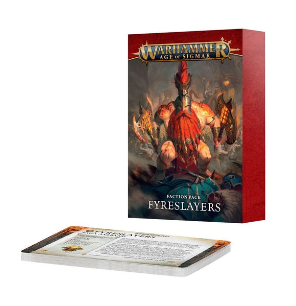 Faction Pack: Fyreslayers Fyreslayers Games Workshop 