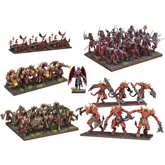 Forces of the Abyss Army Forces Of The Abyss Mantic Games 