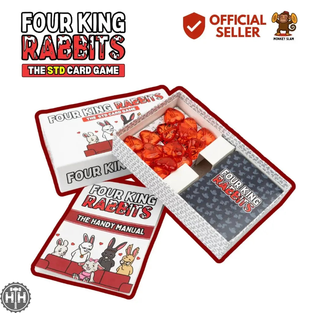 HammerHouse | Four King Rabbits Card Game by Monkey Slam at $35.00 SGD SGD