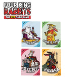Four King Rabbits Card Game Board & Card Games Monkey Slam 