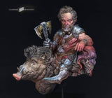 Galapagos Miniatures: Haldric Doublebeard Bust & Figures Galapagos Miniatures 