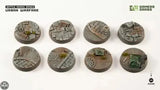 GamersGrass Urban Warfare - Round 28mm (x8) Urban Warfare Bases Gamers Grass 