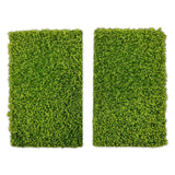 Grass Mat Cutouts - Yellow Flower Field