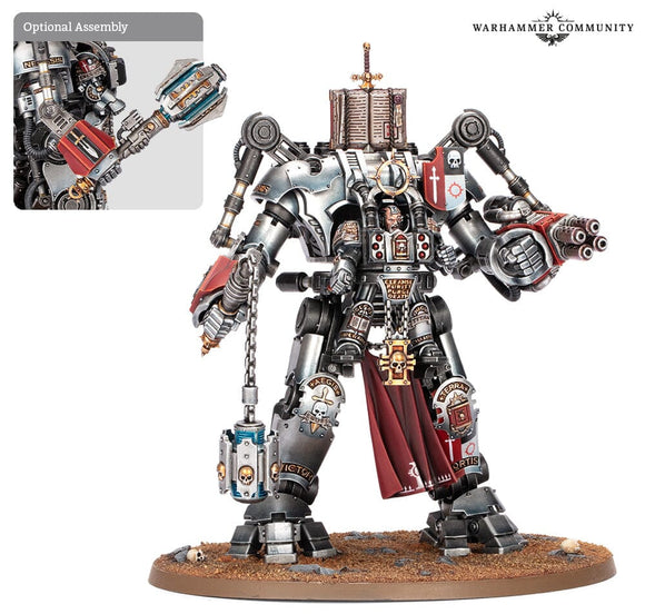 Grey Knights: Grand Master In Nemesis Dreadknight Space Marines - Grey Knights Games Workshop 