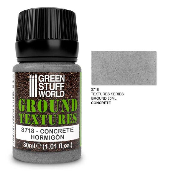 GSW Acrylic Ground Texture - CONCRETE 30ml Textures Green Stuff World 