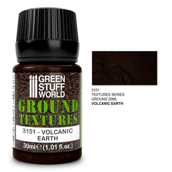 GSW Acrylic Ground Texture - VOLCANIC EARTH 30ml Textures Green Stuff World 