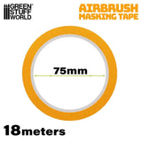 GSW Airbrush Masking Tape 200mm Airbrush Masking Tape Green Stuff World 