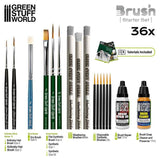 GSW Basic Brush Set Brush Green Stuff World 