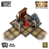 GSW Dungeon Tiles 32mm - A4 (Pack x3) Gaming Tools Green Stuff World 